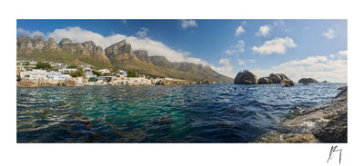 Bakoven twelve apostles, cape town, south africa. Local bay and swimming spot | Fine art photographic print by Chad Henning