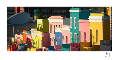 Colourful Bo-Kaap Houses Cape Town South Africa | fine art photographic print by Chad Henning