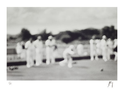 Blind Bowlers, blurred abstract image | Fine art Photographic print by Chad Henning
